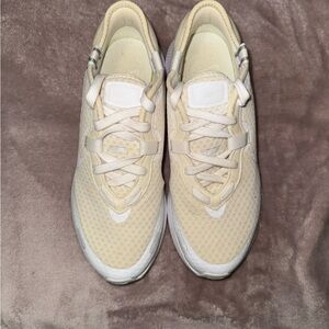 Nike Women's Athletic Shoes - Cream and White